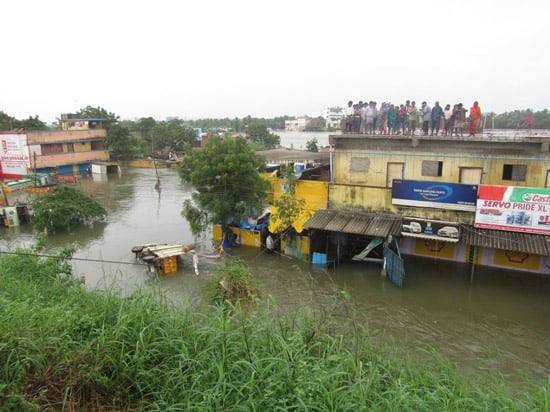 Flooding in Chennai, December 2, 2015