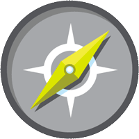 Compass icon