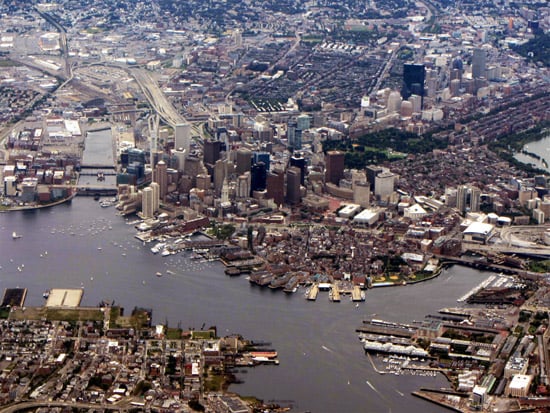 Boston from northeast