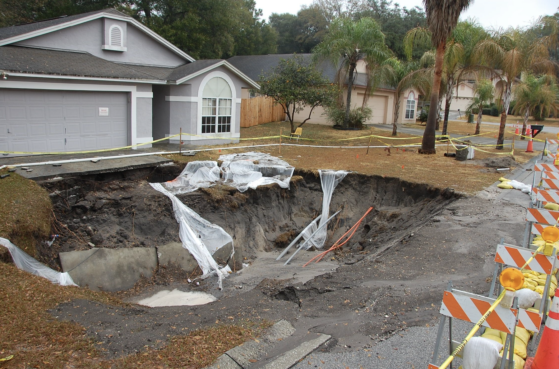 How Sinkholes Form