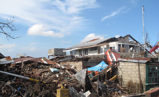 Tacloban, Philippines destruction