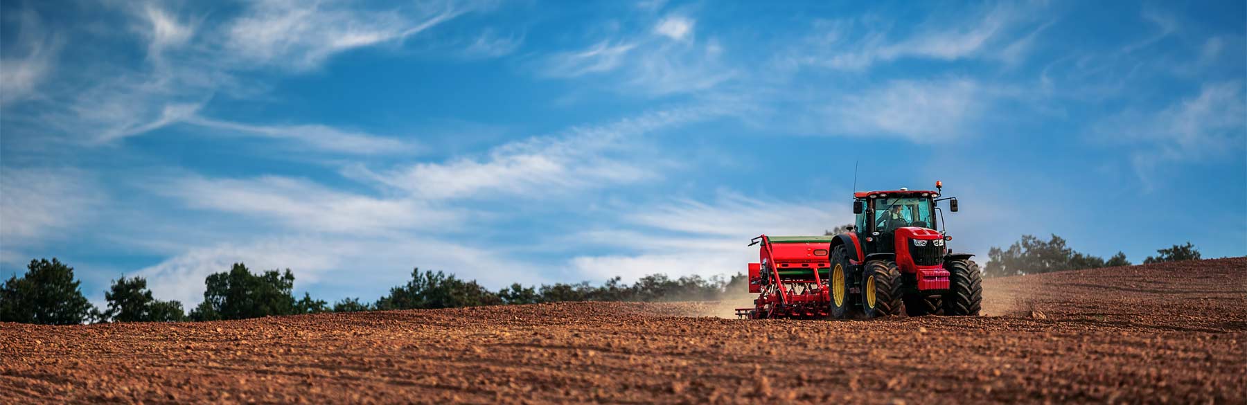 Background, harvest with tractor