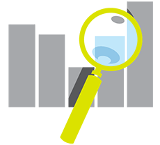 Examine bar graph