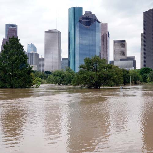 Houston inland flooding hurricane harvey