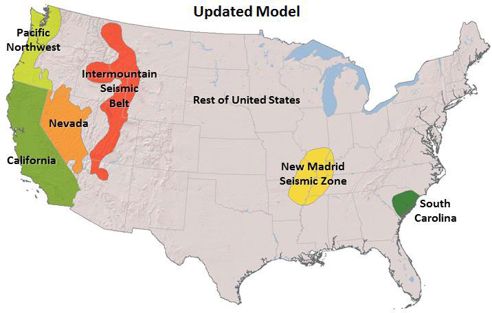 Earthquake usa Global Earthquakes