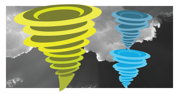 Same Number of Tornadoes